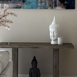 Console table / Mesa Joss and Main de madera