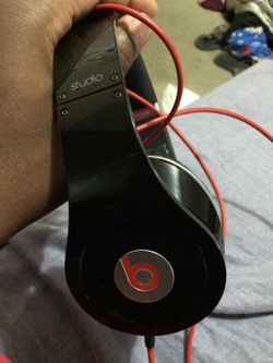 RED AND BLACK STUDIO BEATS