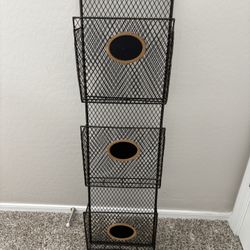 Triple Tiered Wall Organizer
