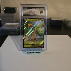 POKEMON ALOLAN EXEGGUTOR V HOLO CGC 10