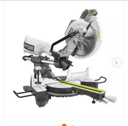 RYOBI
15 Amp 10 in. Corded Sliding Compound Miter Saw with LED Cutline Indicator