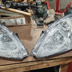 Civic SI Headlights 2001 - 2003 New Aftermarket (7th Gen SI)