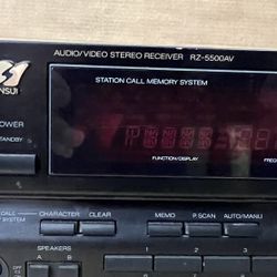SANSUI Audio/ Video Stereo Receiver RZ-550AW