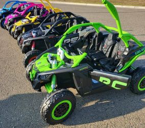 Can am ride on cars 48v with parent remote or kids drive alone