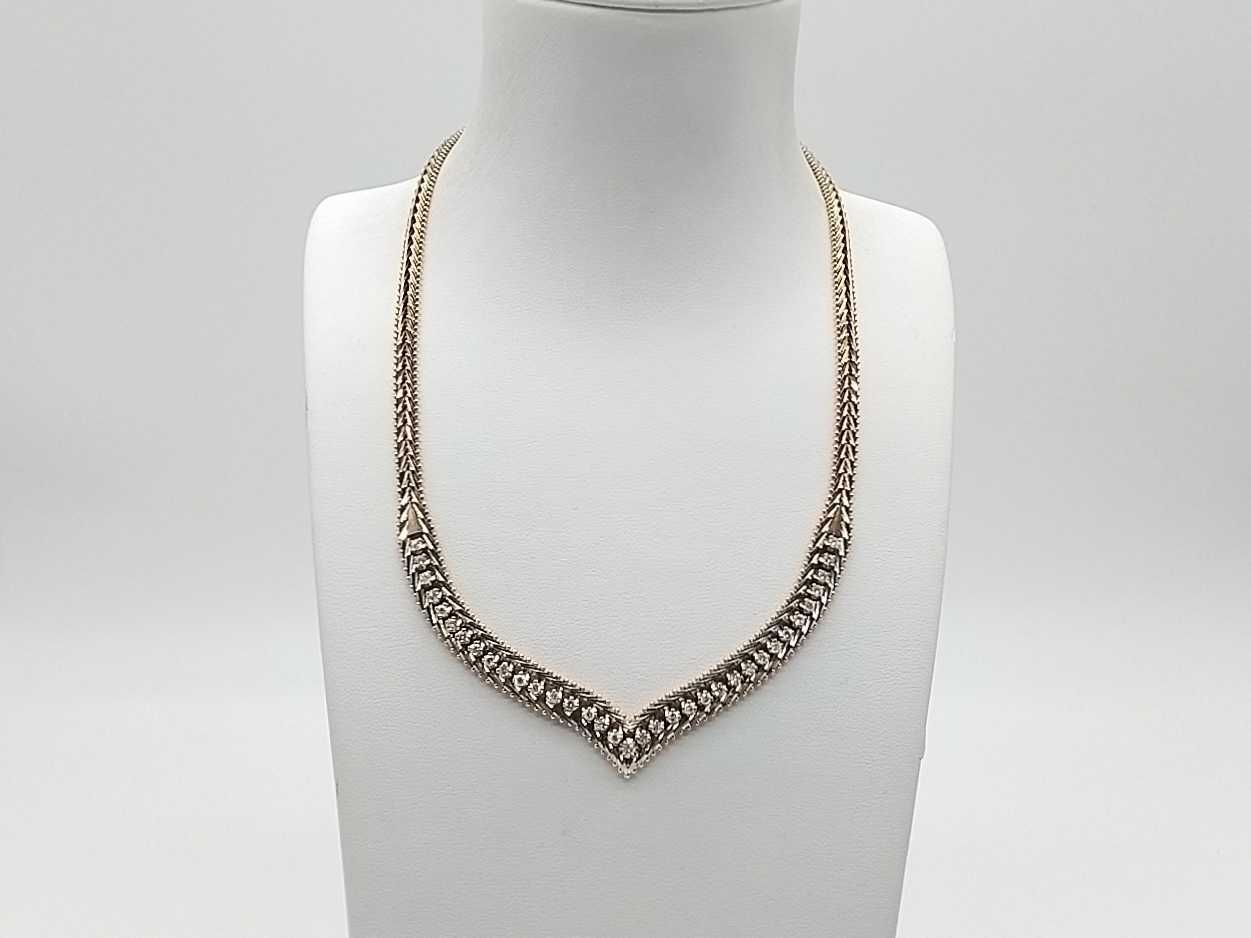 0.70 Dwt Diamond 37.8 Grams Yellow Gold 14k Pendant Chain Jg0226lczxmia