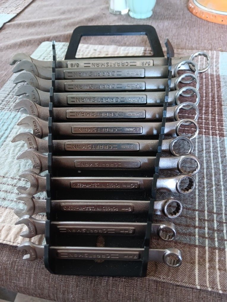 Craftsman 12 Piece SAE COMBINATION Wrench Set