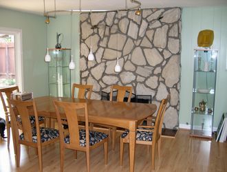 Ethan Allen Solid Maple Dining Set - Extension Table - 2 Leaves - 6 Chairs