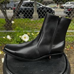 Botín De Piel Para Hombres Varias Medidas 