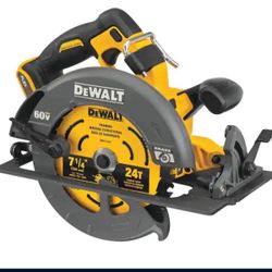 FLEXVOLT 60V MAX Cordless Brushless 7-1/4 in. Circular Saw with Brake (Tool Only)