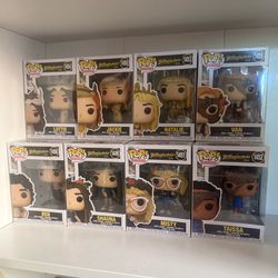yellowjackets funko pops full set