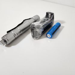 Green Beam L. Pointer Adjustable Focus Star Shape Light Pen Beam Military Green