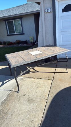 Picnic tables