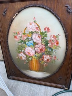 Vintage flowers picture