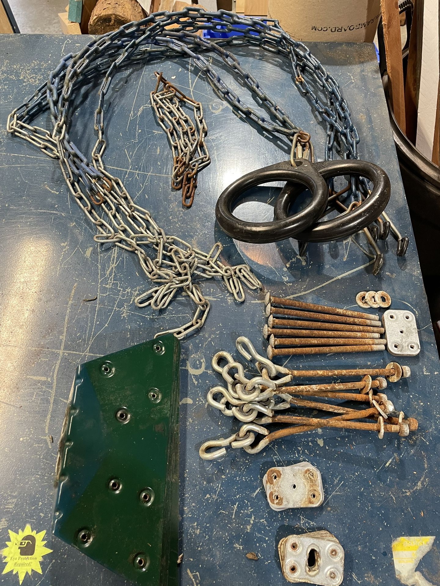 Swing Set Kit Parts