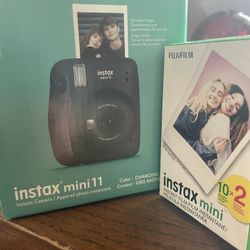Brand New! Polaroid Camera And Film-Instax Mini 11