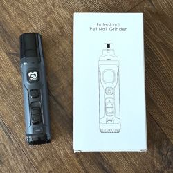Casfuy 2-Speed Professional Pet Nail Grinder