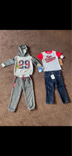 Boys 2-5 years old new clothes