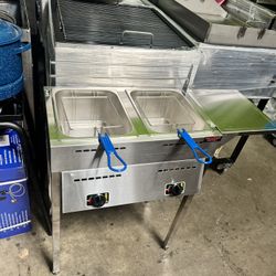Deep Frye For Chips, Tacos, Fish, Fries New For Gas Propane New/ Nuevo Fridora De Gas Propano.