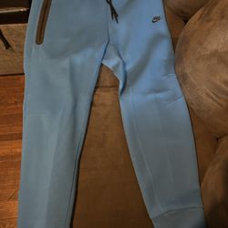 Blue Nike Tech Sweats 