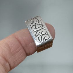 Heavy Lois Hill Sterling Ring 