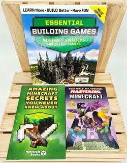 Set of 3 Minecraft Books