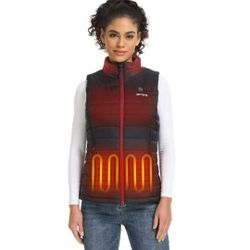 This ORORO heated vest keeps your core warm with adjustable heating settings. Perfect for chilly days, commutes, or the office. Check it out on Amazon