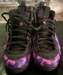 Nike Air Foamposite Pro Purple Camo (size 12)