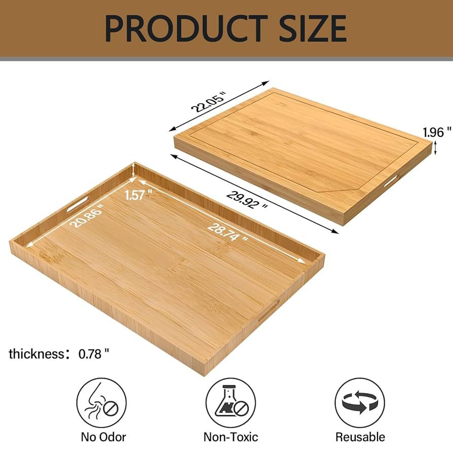 Stove Cover Board for Gas Stovetop -