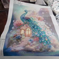 Peacock Rhinestone Diamond Painting