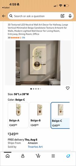 Wall art decoration