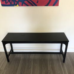 Black Entry Table / Bench 
