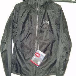 Helly Hansen Black Micro Shell Jacket