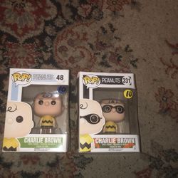 Charlie Brown and Charlie Brown with glasses
