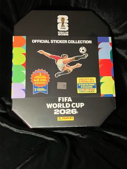 Panini FIFA World Cup 2026 Official Sticker Collection with Hard Cover