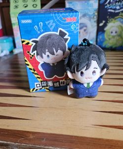 GONG x Pop Mart Detective Conan 5cm Pocket Plush Series Blind Box,