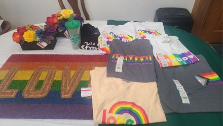 Gay Pride Shirts And Decor