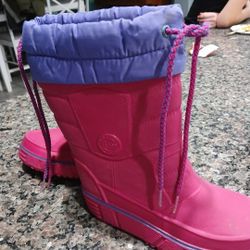 Girls Snow Boots Size 1
