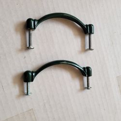 Green In Color Cabinet/drawer Pull Handles With Hard Ware