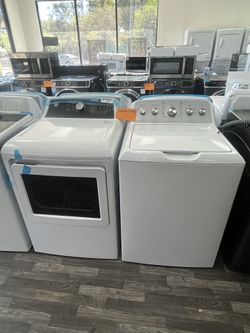 Washer & Electric Dryer Set, One Year Warranty