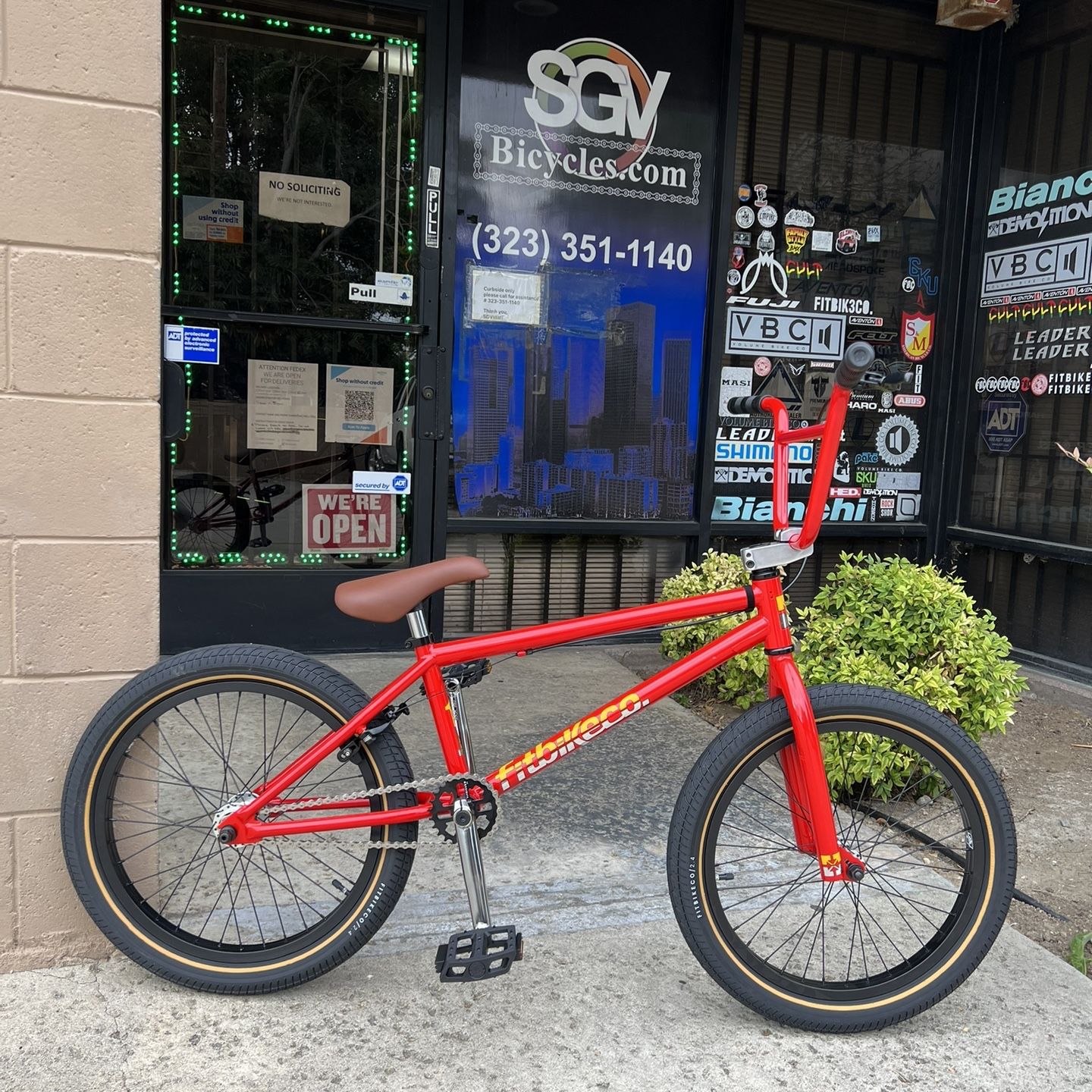 Fit Bike Co Series One Bmx Bike (Sm) (20.25" Toptube) (Hot Rod Red)