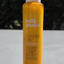 Milk shake leave in treatment