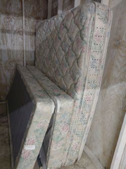 FREE King Size Bed with Box Frame