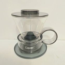 Clever Glass Coffee Dripper Pour Over New Open Box