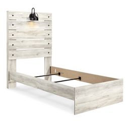 Ashley Cambec  Farmhouse Twin Panel Bed