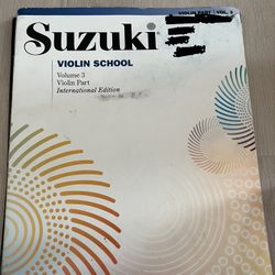 Suzuki Book 3 Violin