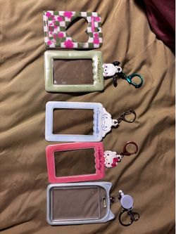 kpop photo card holders!!