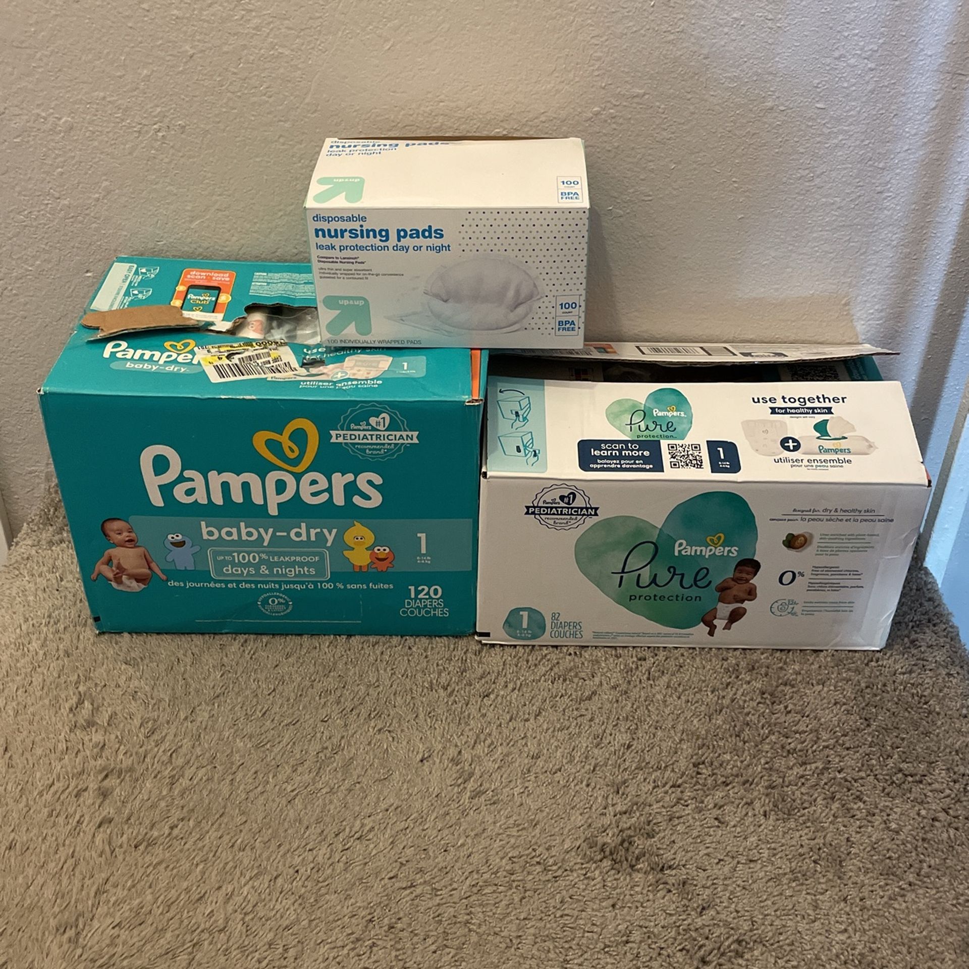 Pampers size 1