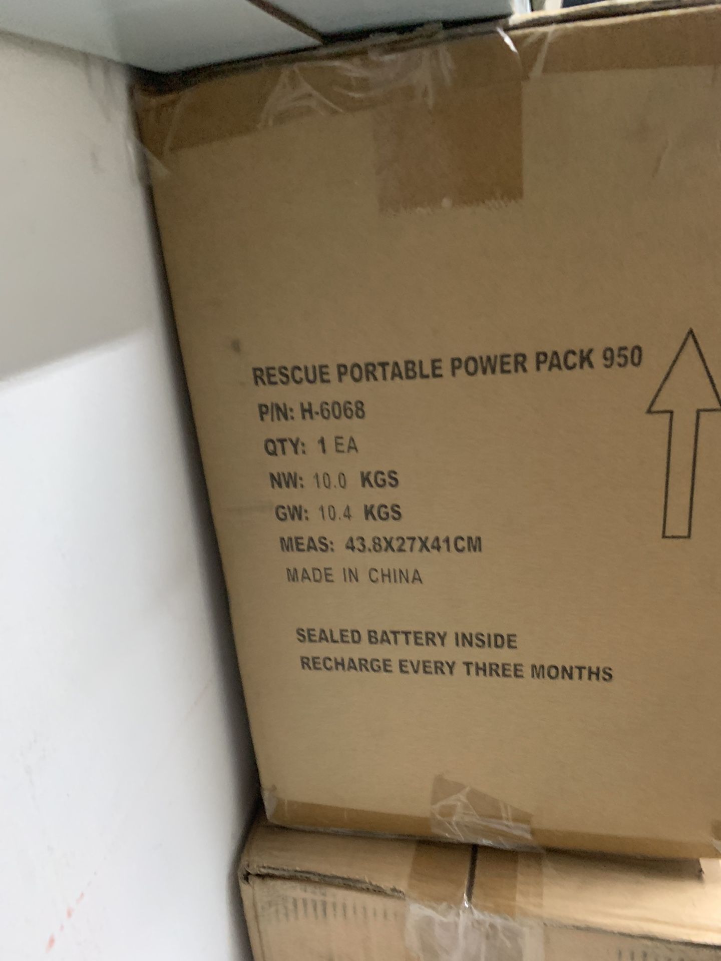 Rescue Portable Power Pack 950