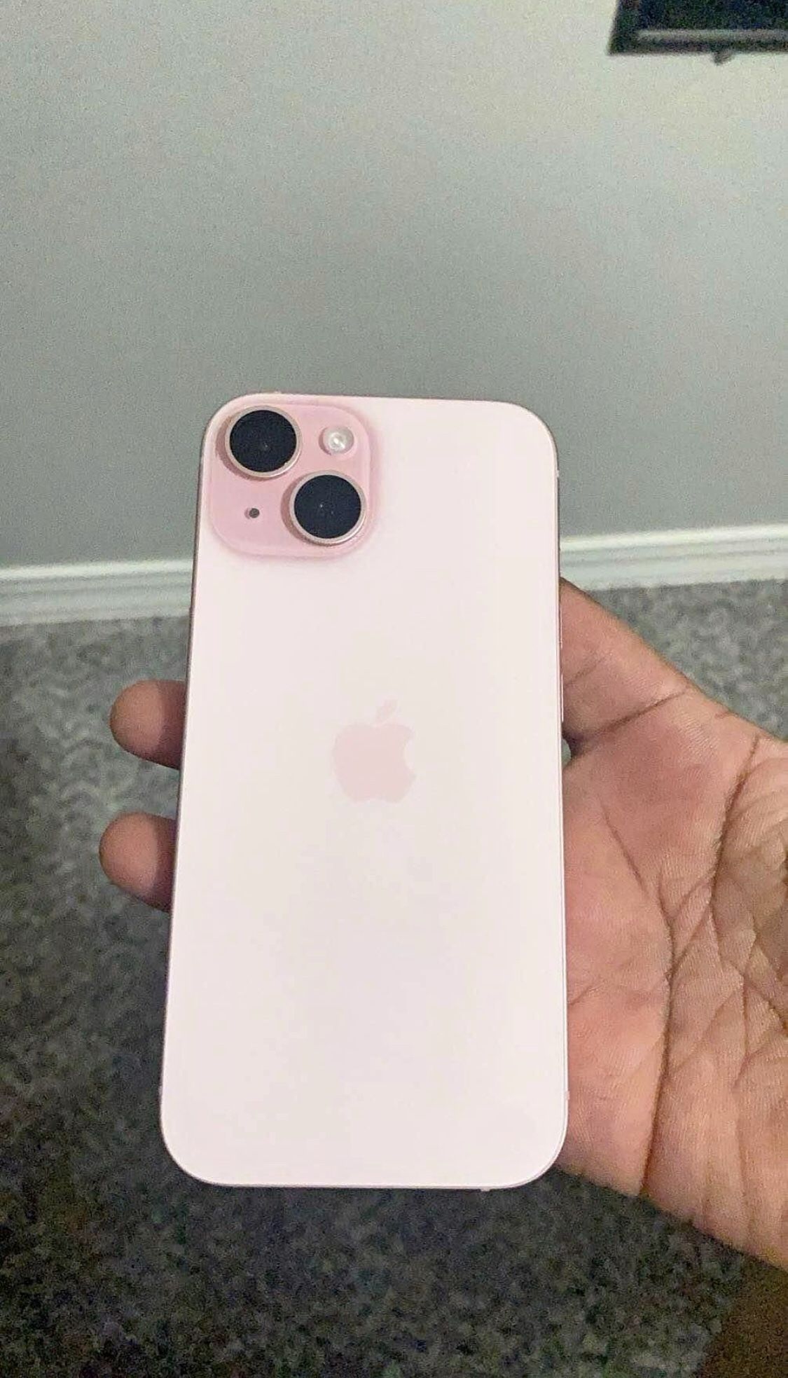 Pink iPhone 15