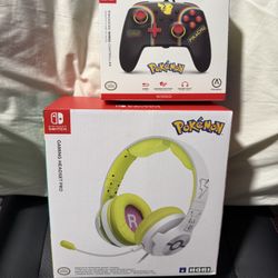 Nintendo Switch Controller & Headset